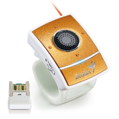 APUNTADOR Y PRESENTADOR LASER RECARGABLE 2.4G TIPO ANILLO DORADO 0